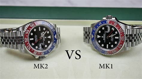 rolex pepsi mk1 vs 2|GMT Master 126710BLRO Any differences between years .